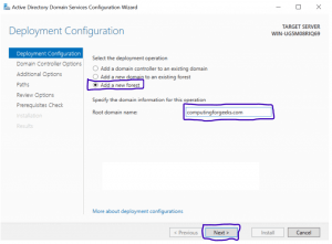 How to Install Active Directory Domain Services in Windows Server 2019