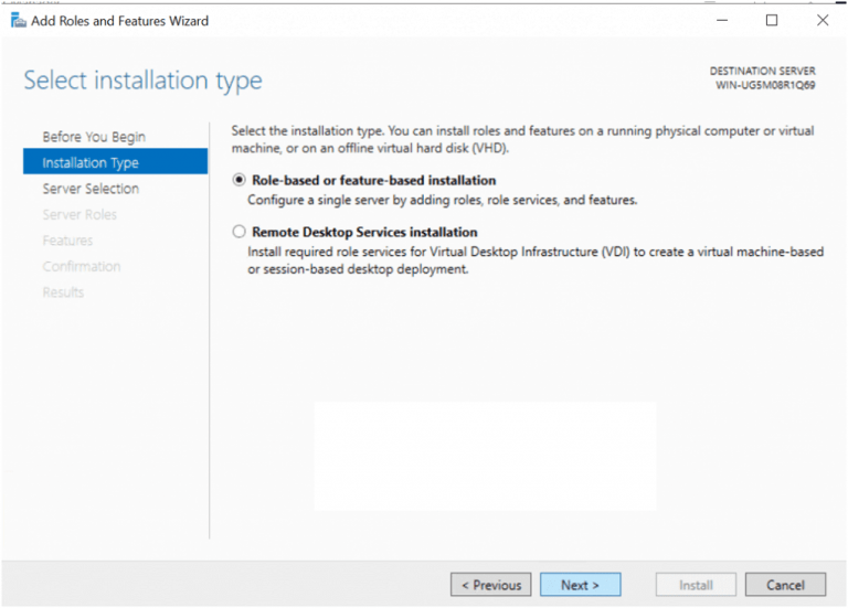 How to Install Active Directory Domain Services in Windows Server 2019