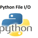Python File I/O