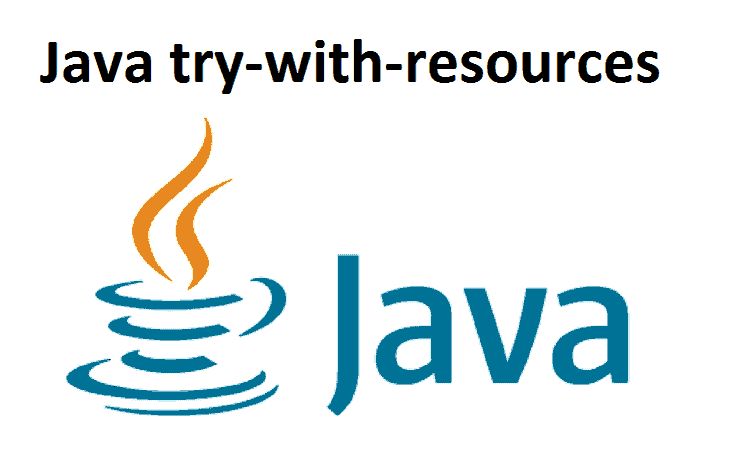 Java try-with-resources