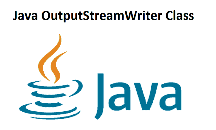 Java OutputStreamWriter Class