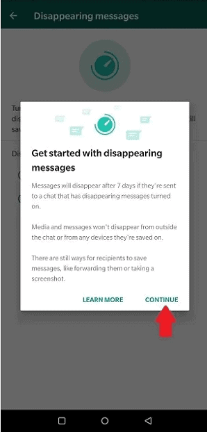 how-to-disappearing-messages-continue-option-mobile