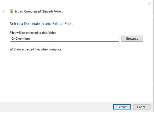 install-chromium-windows-10-extract