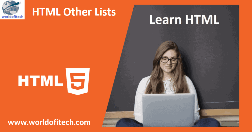 HTML Other Lists