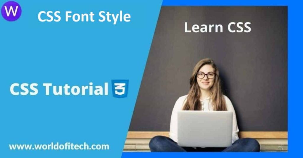 CSS Font Style | Learn CSS