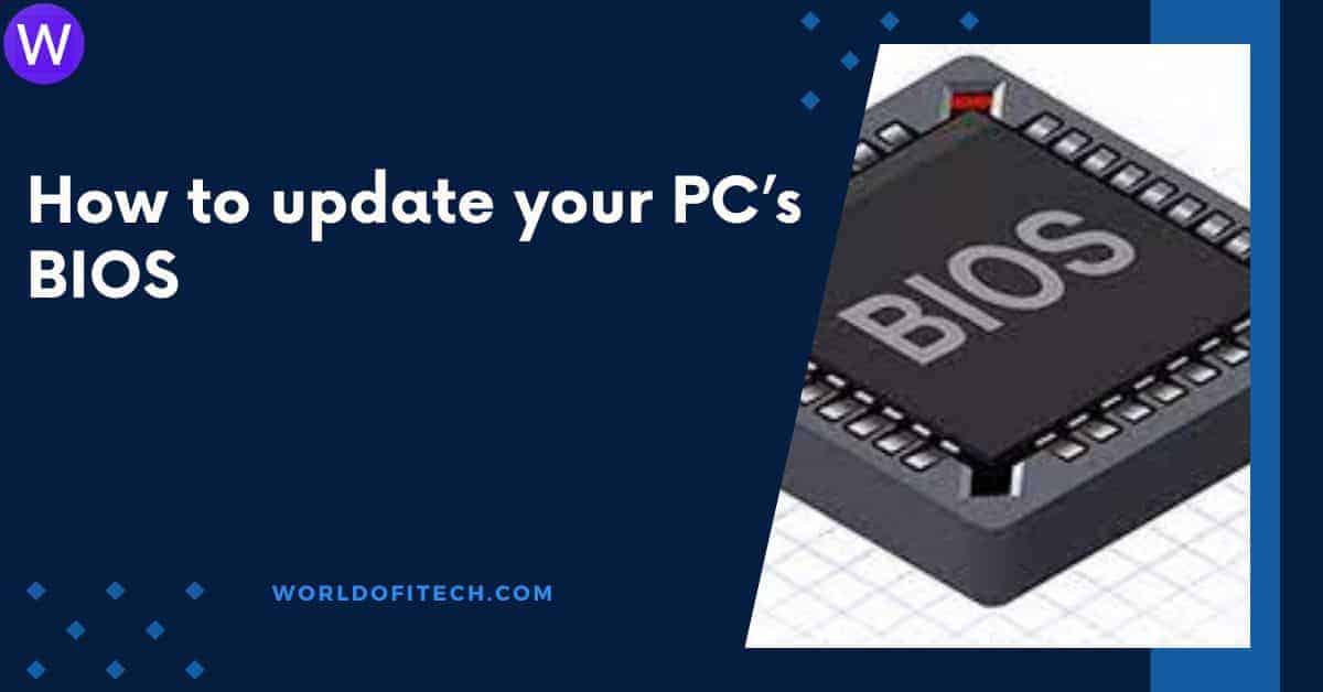 How to update your PC’s BIOS