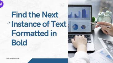 Find the Next Instance of Text Formatted in Bold